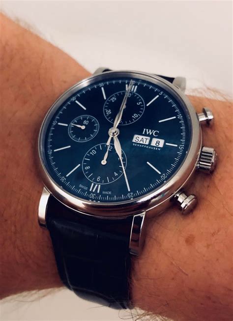 iwc portofino chronograph 3910|iwc portofino 150 years.